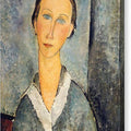 Girl in a Sailor's Blouse - Canvas Print