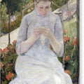 Girl in the Garden - Canvas Print