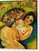Girl with a Japanese Parasol - Canvas Print