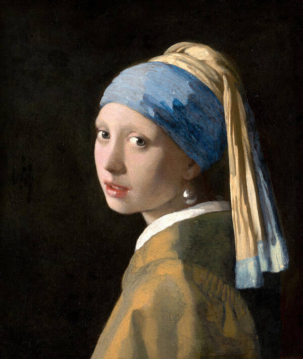 Girl with a Pearl Earring - Art Print