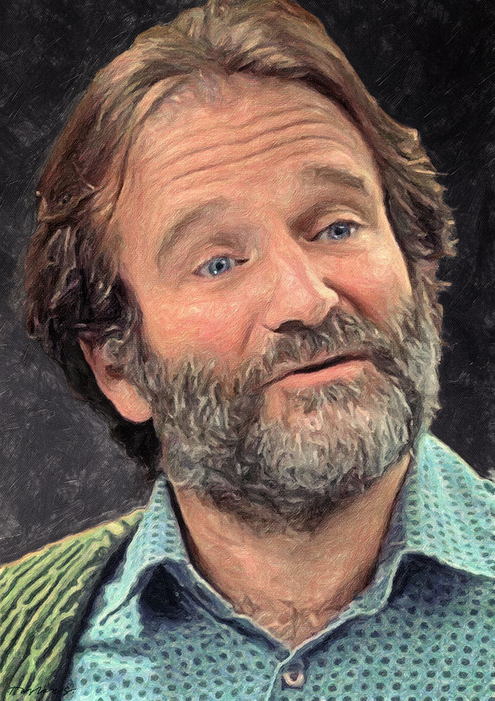 Robin Williams - Art Print - Zapista