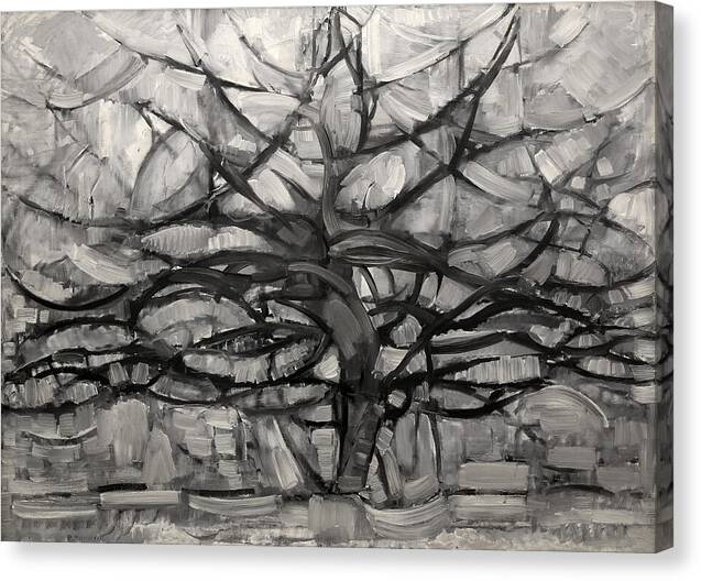 Gray Tree - Canvas Print
