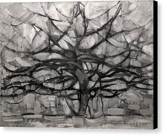 Gray Tree - Canvas Print