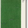 Green Field with Silver Birds - Canvas Print