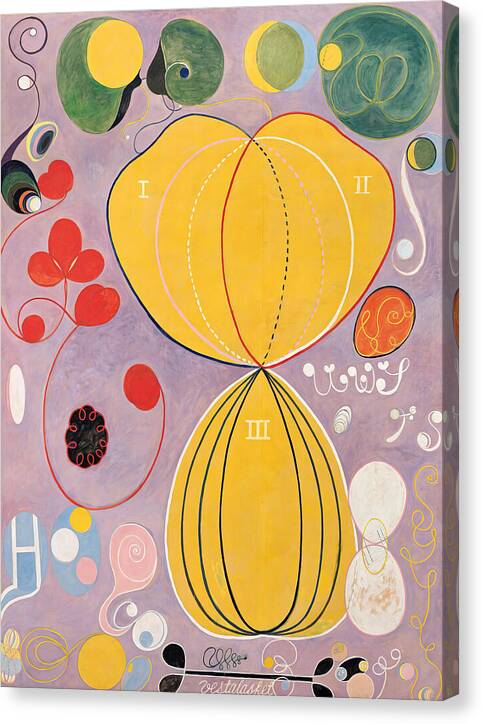 Group IV, No. 7, The Ten Largest, Adulthood - Canvas Print