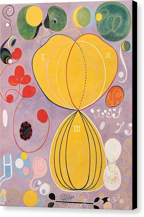 Group IV, No. 7, The Ten Largest, Adulthood - Canvas Print
