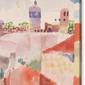 Hammamet with Its Mosque - Canvas Print