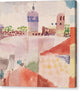 Hammamet with Its Mosque - Canvas Print