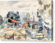 Hillingdon Church, London - Canvas Print