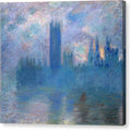 Houses of Parliament, London - Canvas Print