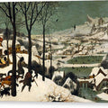 Hunters in the Snow - Canvas Print