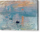 Impression, Sunrise - Canvas Print