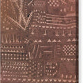 In the Manner of a Leather Tapestry - Canvas Print