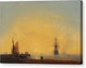 In the Roads, Evening - Canvas Print
