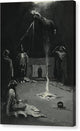 Indian Fire God - Canvas Print
