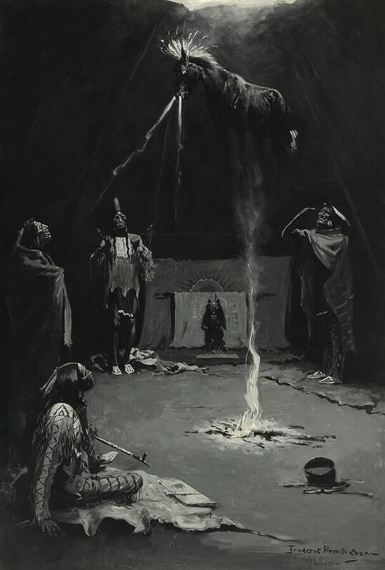 Indian Fire God - Art Print