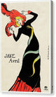 Jane Avril, 1899 - Canvas Print