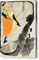Jane Avril - Canvas Print