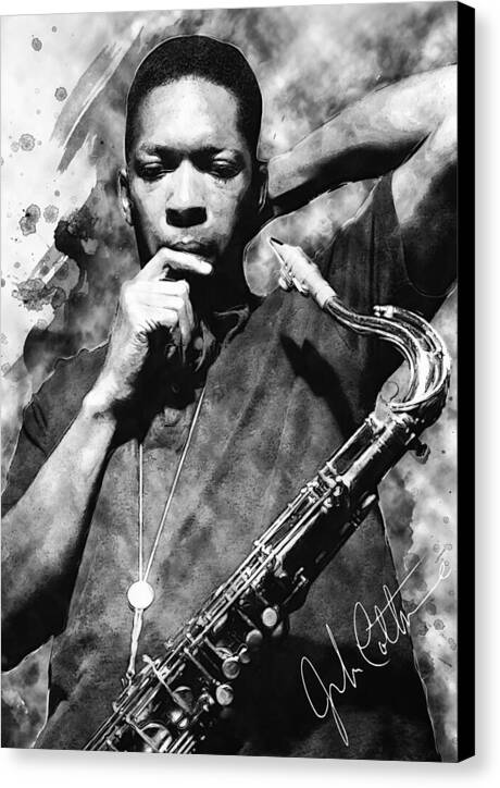 John Coltrane - Canvas Print