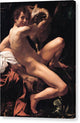 John the Baptist - Youth with a Ram - Canvas Print