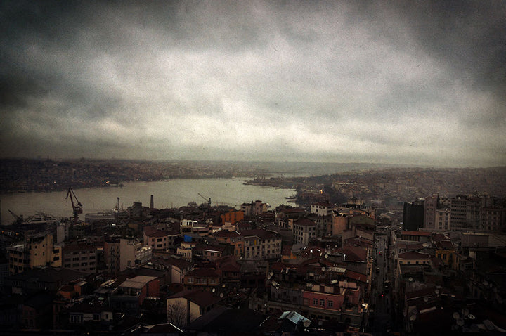 Jour de pluie a Istanbul III - Art Print - Zapista