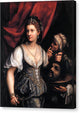 Judith with the Head of Holofernes - Canvas Print