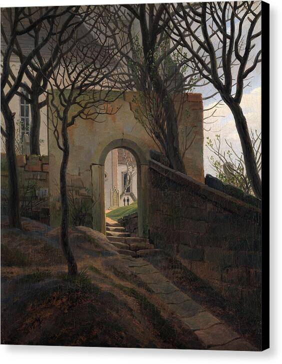 Kirchhofpforte - Canvas Print
