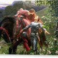 La Belle Dame sans Merci - Canvas Print