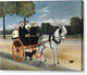 La Carriole du pere Junier - Canvas Print