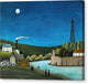 La Seine A Suresnes - Canvas Print