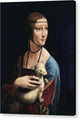 Lady with an Ermine - Canvas Print