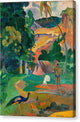 Landscape with Peacocks - Canvas Print