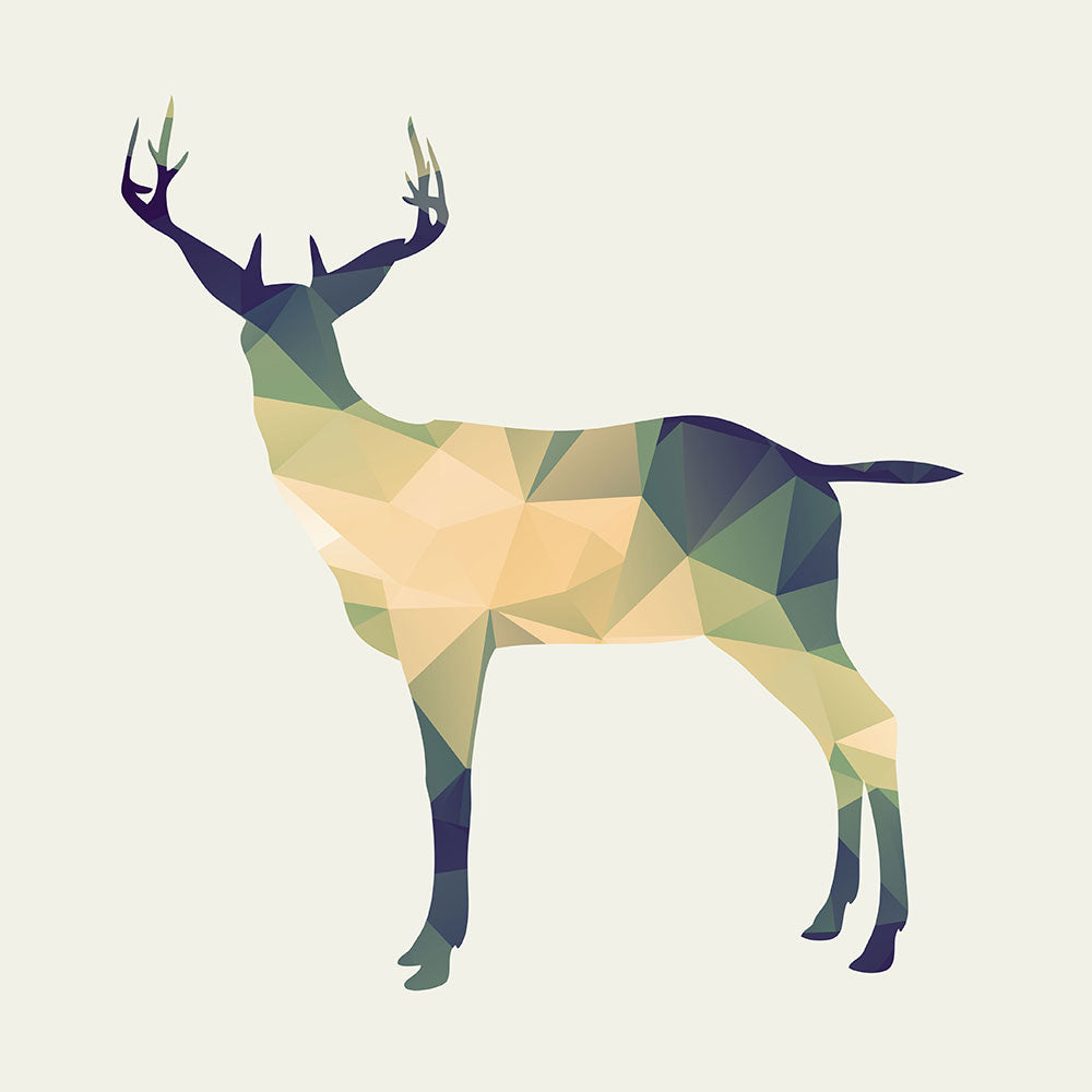 Le cerf - Art Print - Zapista