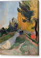 Les Alyscamps - Canvas Print