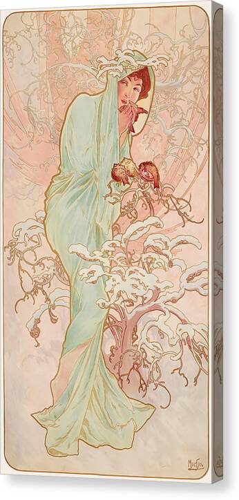 Les Saisons - Hiver - Canvas Print