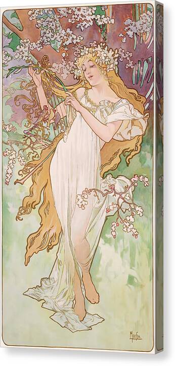Les Saisons - Printemps - Canvas Print