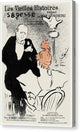 Les Vieilles histoires - Sagesse - Canvas Print