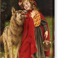 Little Red Riding Hood - Canvas Print