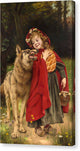Little Red Riding Hood - Canvas Print