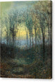 Lovers in a Wood - Canvas Print