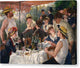 Luncheon of the Boating Party - Canvas Print