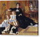 Madame Georges Charpentier and Her Children - Canvas Print