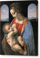 Madonna Litta - Canvas Print