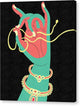 Mindful Weave - Canvas Print