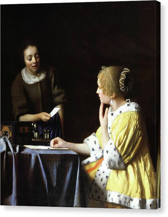 Mistress and Maid - Canvas Print