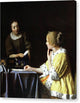 Mistress and Maid - Canvas Print