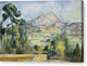 Montagne Saint-Victoire - Canvas Print