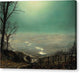 Moonlight, Wharfedale - Canvas Print