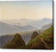 Morning in the Mountains - Canvas Print