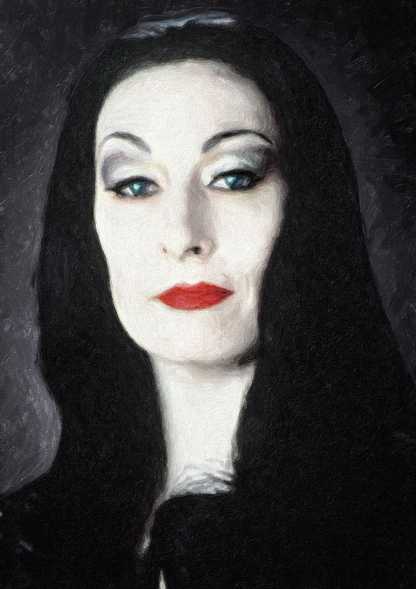 Morticia Addams - Art Print - Zapista